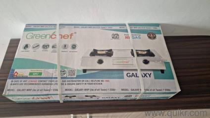 Brand new stainless steel gas stove two  burners.