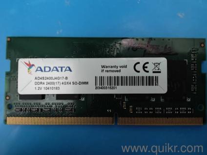 DDR4 2400MHZ 4GB RAM ADATA SO-DIMM 