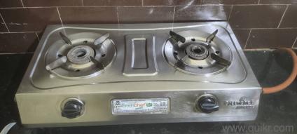  Green chef double burner gas stove 
