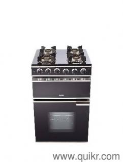 Glen Cooking Range with Gas Grill, Gas Oven Rotiseerie, Double Ring Forged Brass Burners, & Auto Ignition