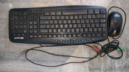 Microsoft wired desktop 500 . wired keyboard. wired optical mouse