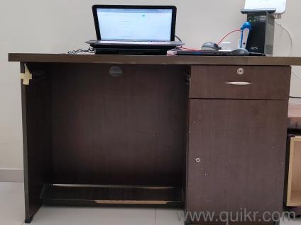 4 Feet X 2 Feet study/work table with a drawer and a storage with key