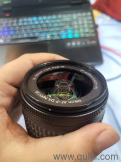 50mm 1.8 AFS and 18-55 VR kit lens