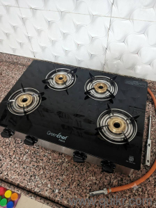 4 burner gas stove