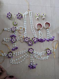bridal haldi or baby shower jwellery 
