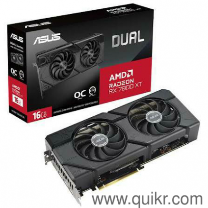 ASUS Dual Radeon RX 7800 XT OC Edition 16GB GDDR6 | Graphics Card |