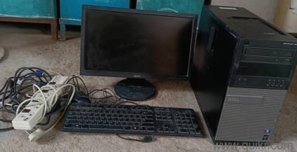 Dell computer And Acer monitor 