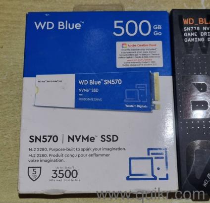 Wd Black 2tb and wd blue 500gb NVME SSD under warranty