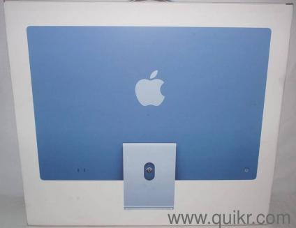 New Apple iMac All-in-One M4 8 CPU/8 GPU/16GB/256GB/24 w/Warranty-Blue MWUF3LL/A