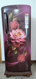 LG Fridge - 224 ltr with warranty, Single Door, color-Maroon