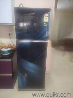 Whirlpool,double door frost free just 2 yrs old with 265 litres capacity,well maintained ,gently used and available with original bill.