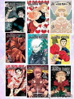JJK Manga Volume 22 to 30 set 