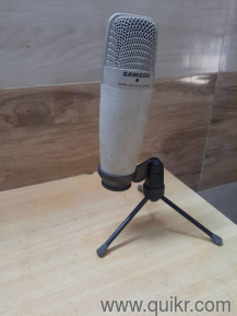 Samson C01U USB Studio condensor microphone, VERY LESS USED