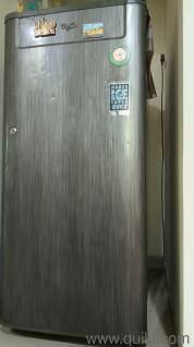 Whirlpool single door gray color in good condition with less price
