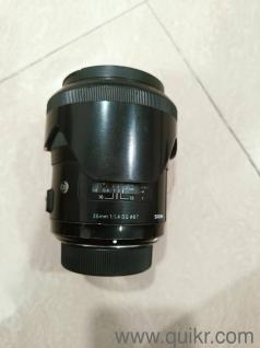nikon sigma 35 mm 1.4 & Sigma 85 mm 1.4  & FTZ Adapter 