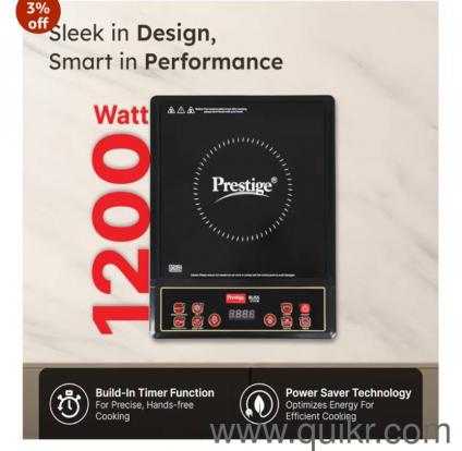 Brand new unused prestige induction cooktop