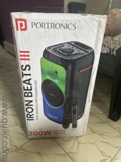 Portronics Bluetooth speaker Iron beats3