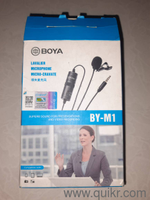 Original BOYA BY-M1 Lavalier Microphone | Excellent Condition |