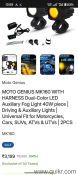Moto guines fog lights 40+40 watt 