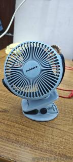 FUMATO Rechargeable USB Mini Table Fan with Clip