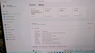 vivobook i5 11gen 16gb ram ,256gb ssd +1tb hdd