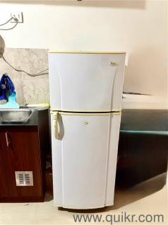 Reliable Whirlpool double-door refrigerator in excellent condition. Efficient cooling, well-maintained, clean, all shelves intact. Price negotiable.