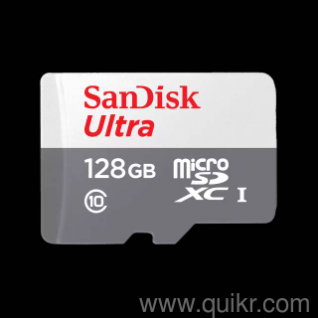 SanDisk Ultra 128GB microSDXC UHS-I Memory Card
