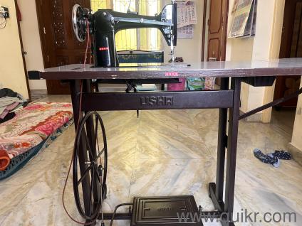 USHA Stiching machine / Sewing Machine Brand : USHA Model year : Nov 2024 Color : Block Accessories 