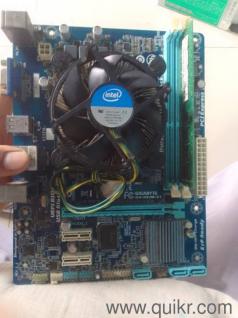 computer motherboard and 4 GB RAM  for selling 