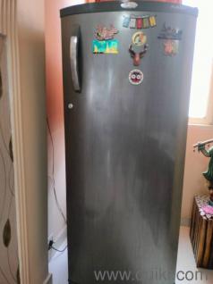 in excellent condition. single door, 310 liter fridge.
