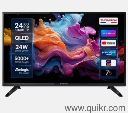 Thomson Alpha QLED TV (24-inch) - FRESH PIECE - It comes with the original remote, accessories, and bill.