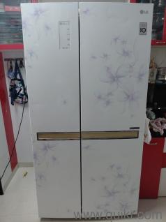 The fridges is in good working condition and it is white colour and it has been used for five years
