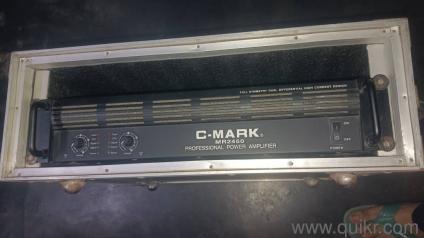 imported Amplifier Made in USA New Condition Heavy Duty Working Condition With Flight Case 