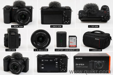 Sony ZV-E10 II 26MP Mirrorless Camera  Excellent Condition