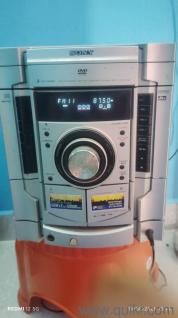 aux fm working but volume slow & one speaker not working no remote uneet service 