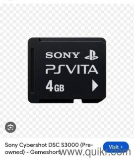 Sony Cybershot DSC S3000 SD card 4gb