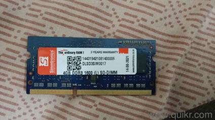 DDR3 , 4GB AND 2GB LAPTOP RAM