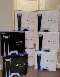 Order Now 90450-60473 Brand New Sony PlayStation 5 Disc Edition CFI-2000A with 3 Game CDs, Sealed Pack and Warranty 