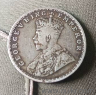 108years old coin one anna