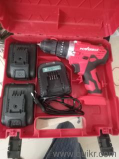 Powerbilt 21V Cordless Brushless Impact Wrench Kit
