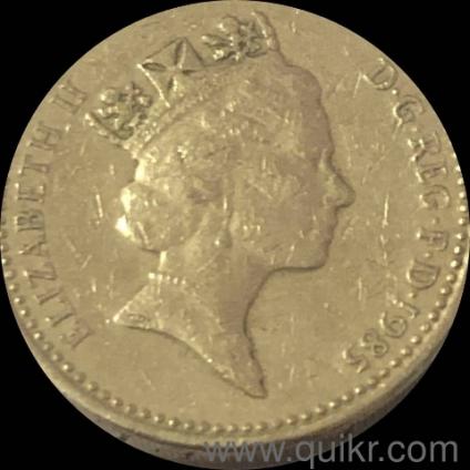 41 year old coin one pound