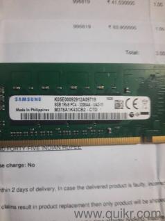 ddr4 8gb desktop ram