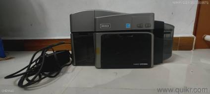 FARGO DTC1250e Professional PVC ID Card Printer in working condition.