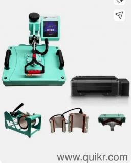 tshirt print machine with Printer, material
