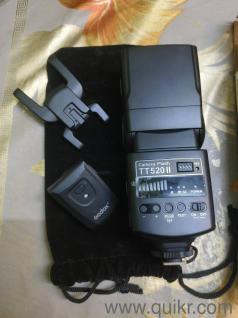 Godox Camera Flash Speedlite with Wireless Trigger & Pouch - Excellent Condition