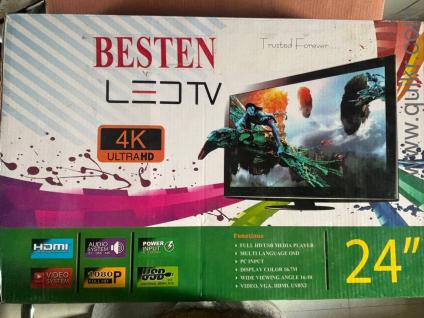 BRAND NEW LED TV 4K UHD NEVER USED | Remote + Stand + Wall Mount Included