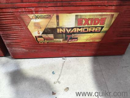 Battery Exide 150AH with Microtek Inverter 24V