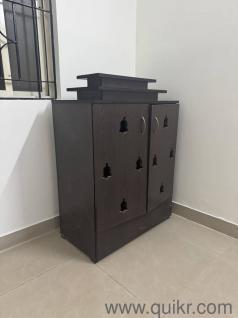 4ft Home centre pooja unit and 3.5ft x 3.5ft glass center table for sale