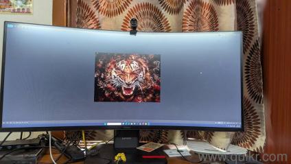 Best for Gaming media Projects - Lenevo ThinkVision T34WD-40 86.36 cms (34) Monitor
