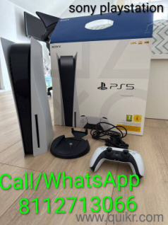 Call/WhatsApp-8112713066 SONY PS5 DISC SLIM 1TB SSD, 1 CONTROL 1 GAMES CD WITH BILL BOX & SONY WARRANTY